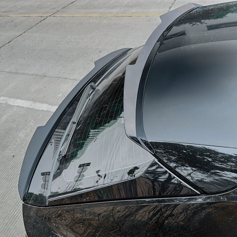 Dakspoiler (Spoiler Cap)  Audi Q8 (4MN) S-Line/SQ8 2018- (ABS Glanzend zwart)