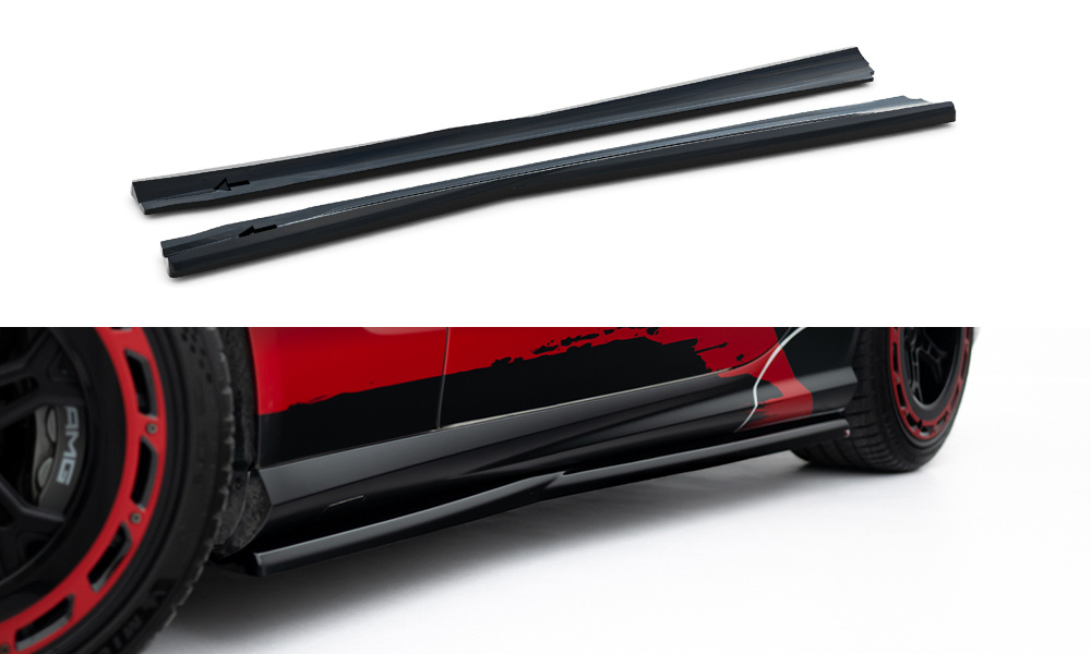 Zijskirts Mercedes-Benz SL63 AMG R231 Maxton