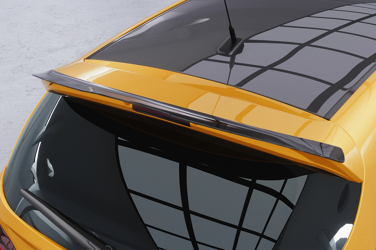 Achterspoiler Opel Corsa E OPC glans zwart 03/2015–05/2018 van CSR Automotive