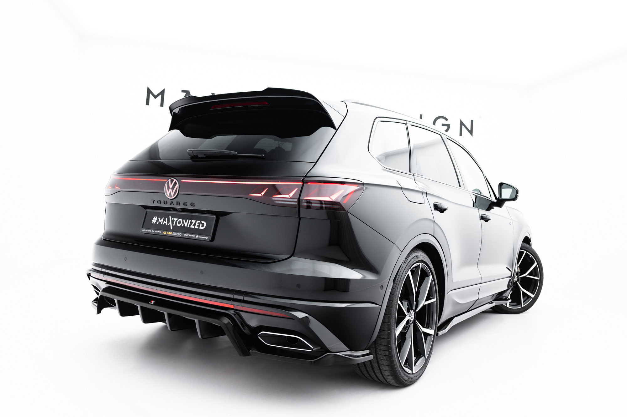 Rear Splitter Volkswagen Touareg R-Line Mk3 Facelift