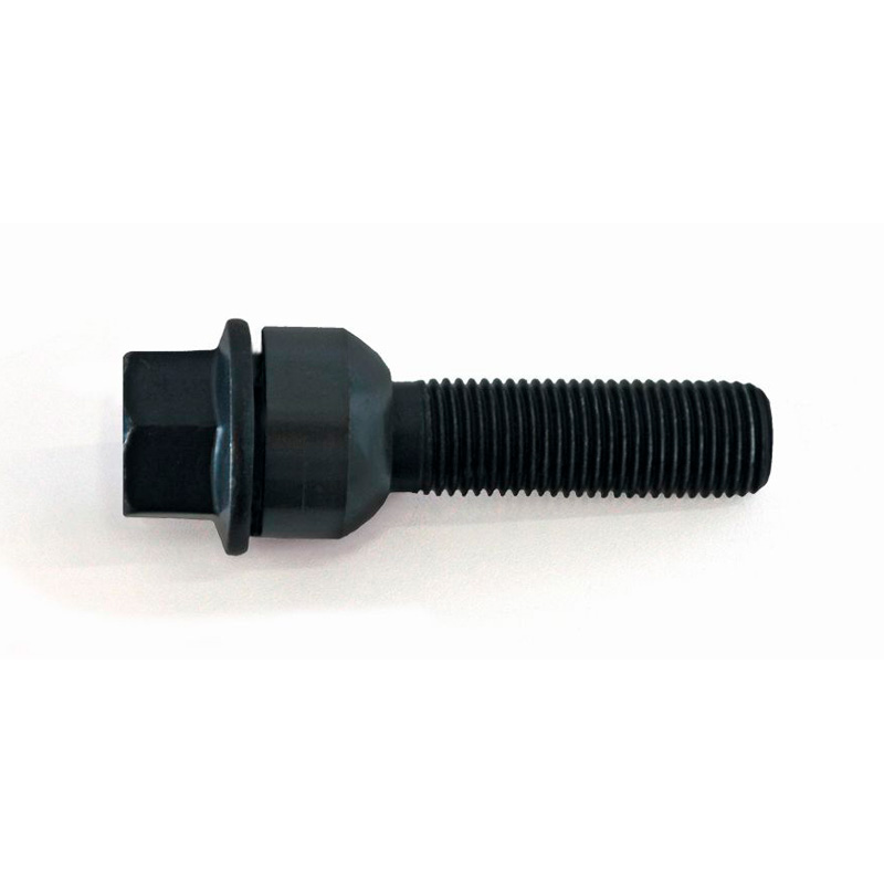 H&R Wheel bolt Porsche R14 M14x1.50 - Length 68mm - Black