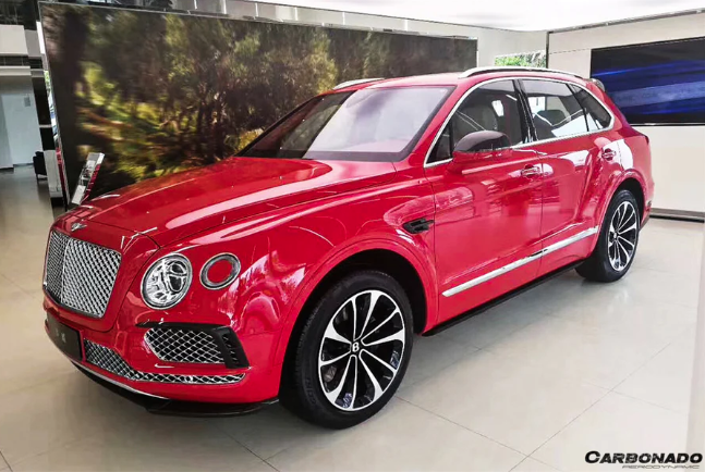 Bentley Bentayga OD Style Carbon Fiber Fender Vents 2016-2019
