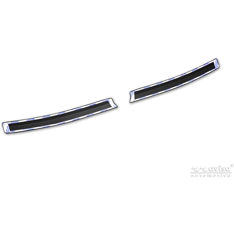 Avisa RVS Achterbumperprotector  Dacia Spring Facelift 2024- - Matzwart - 2-delig