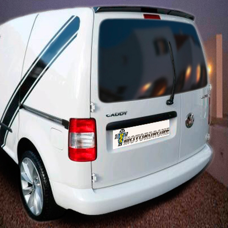 Dakspoiler  Volkswagen Caddy 2004-2015 & 2015-2020 (met 2 achterdeuren) (PU)