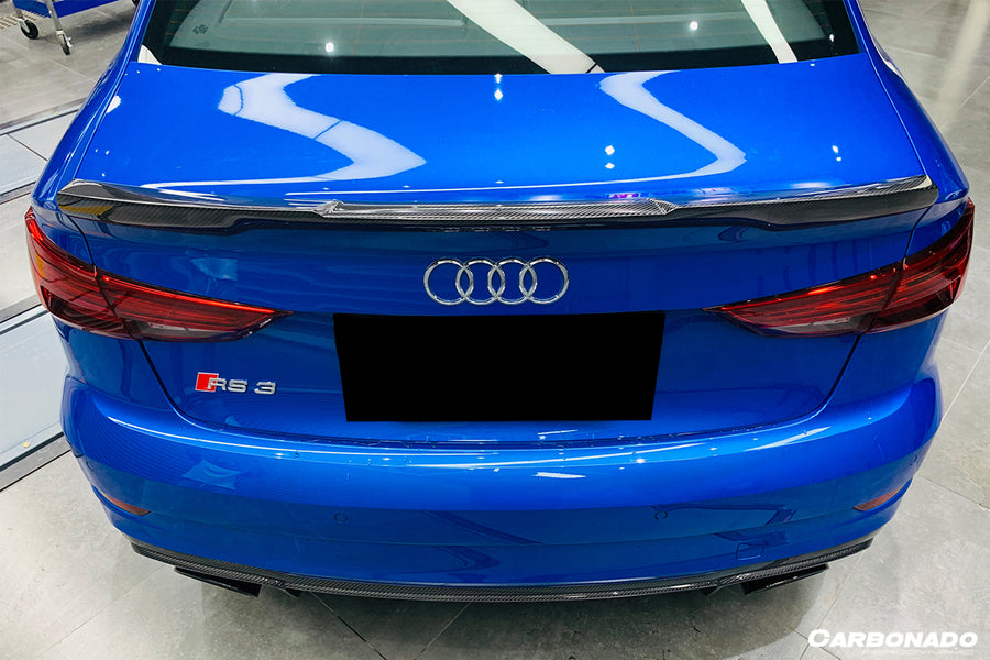 Audi S3/ A3 /RS3 Sedan RW Style Carbon Fiber Spoiler 2013-2020