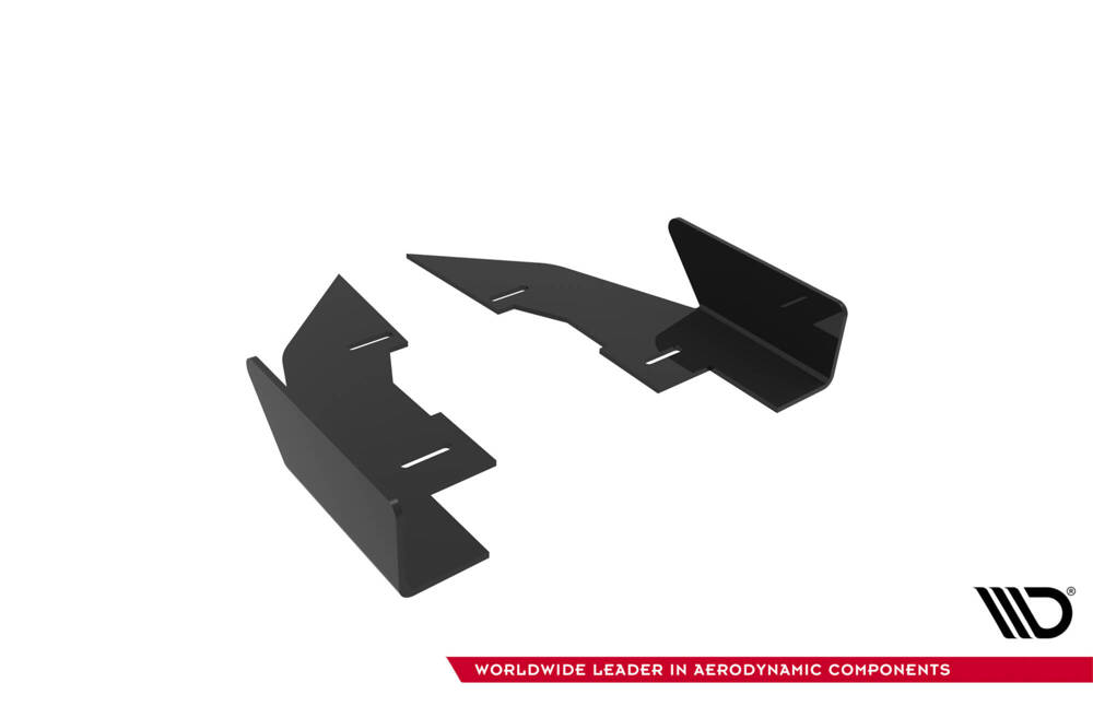 Achterzij Flaps Audi A5 F5 Facelift Maxton Glanzend zwart