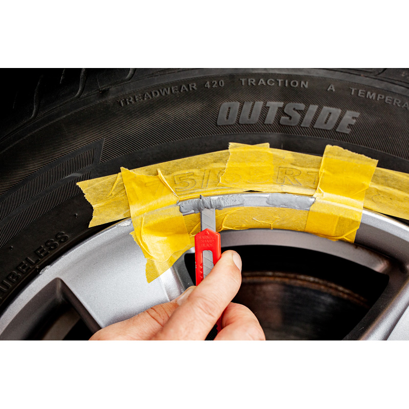 Quixx Wheel Repair Kit / Wielreparatieset - voor zilveren velgen