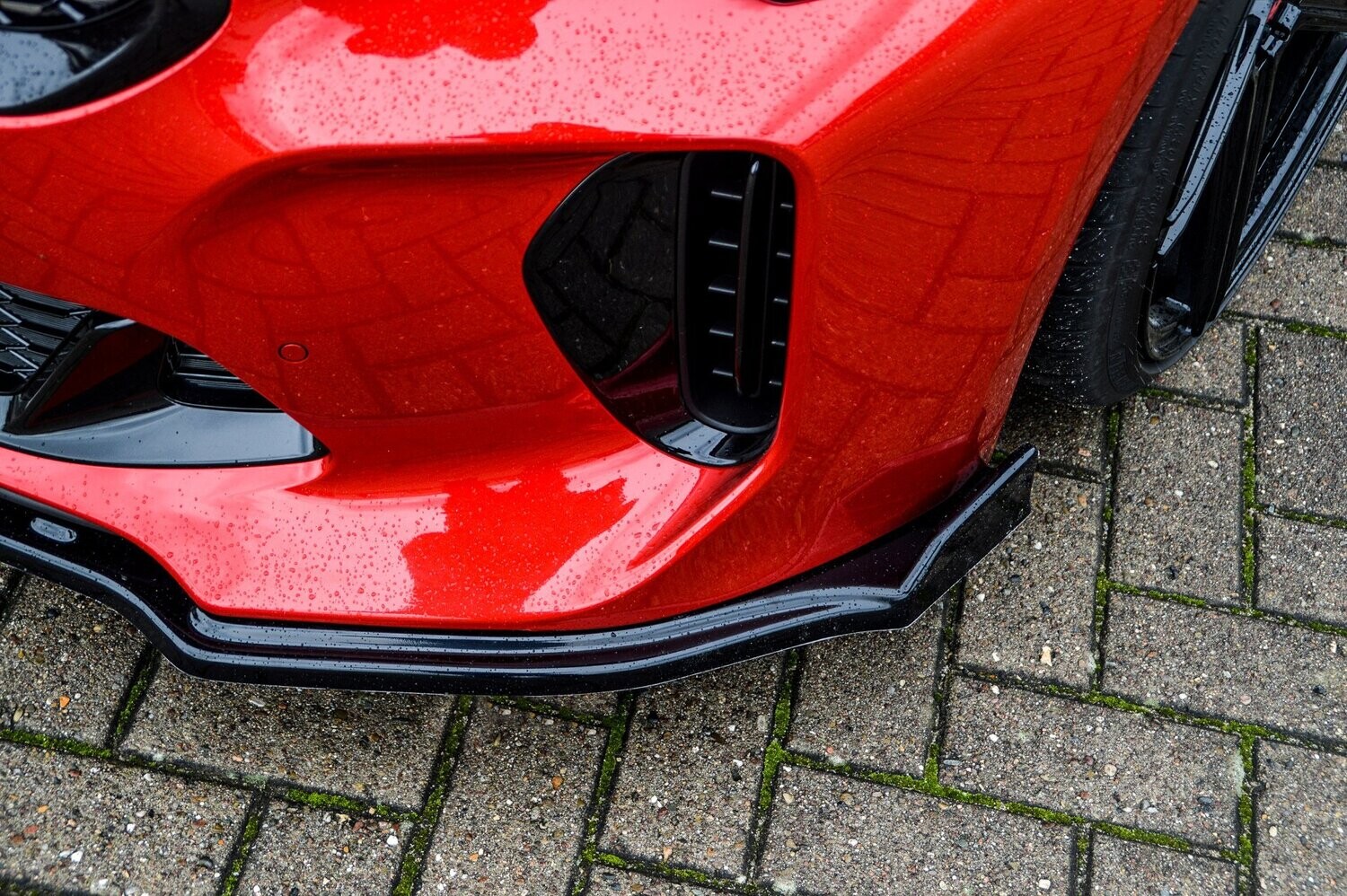 Voorspoilerlip Kia Stinger CK