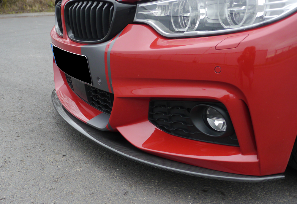 Voorspoiler BMW 4 Serie M Pakket F32 F33 F36 Rieger Carbon