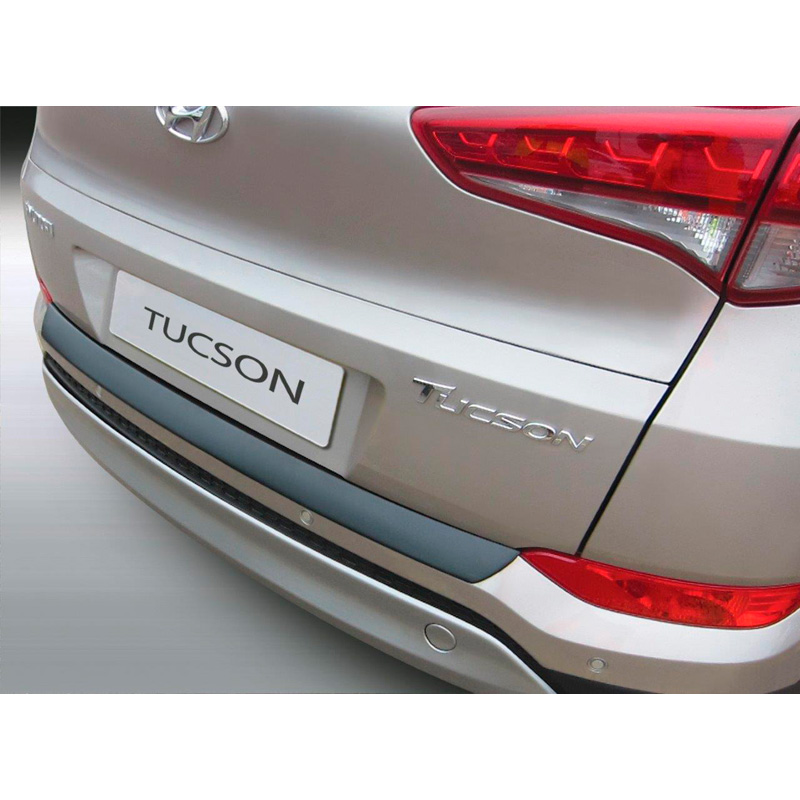 ABS Achterbumper beschermlijst  Hyundai Tucson 8/2015-6/2018 Zwart
