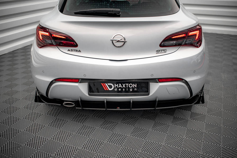 Street Pro Diffuser met Canards Opel Astra J GTC OPC-Line Maxton