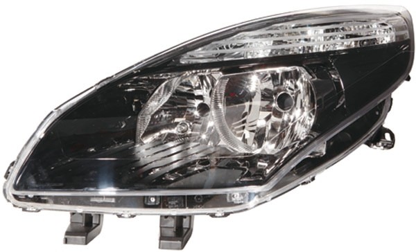 Koplamp rechts SCENIC, 09->> H7+H7