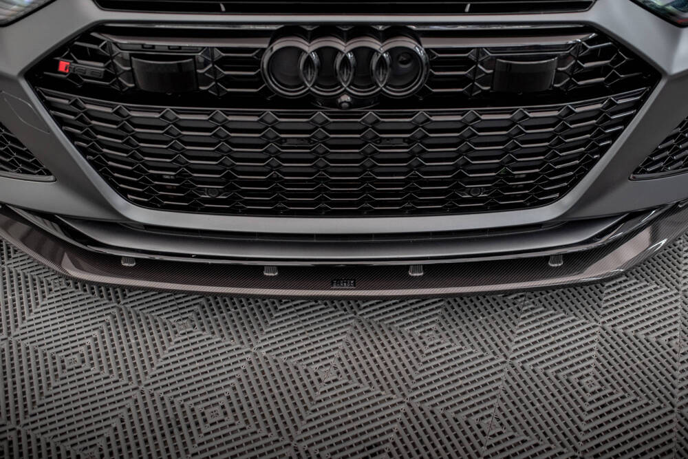 Set Carbon Fiber Splitters Audi RS6 C8