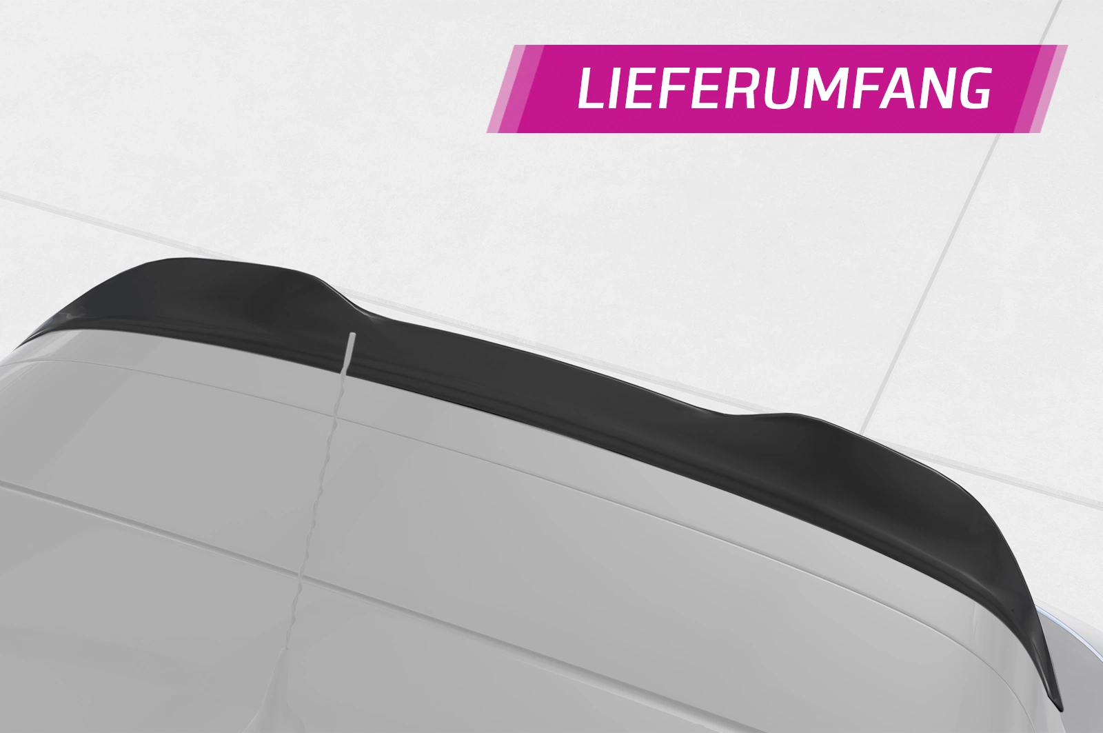 Achterspoiler Opel Corsa F Glans Zwart – CSR Automotive – vanaf 2019