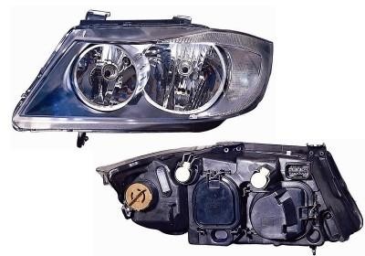 koplamp, type Valeo, H7+H7, elektr verstelb, rechts BMW 3 serie