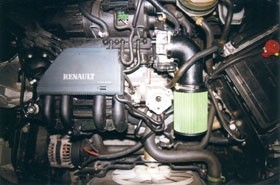 GREEN kit Renault Clio A (1991-1998) 1.2 MPi mc.D7F