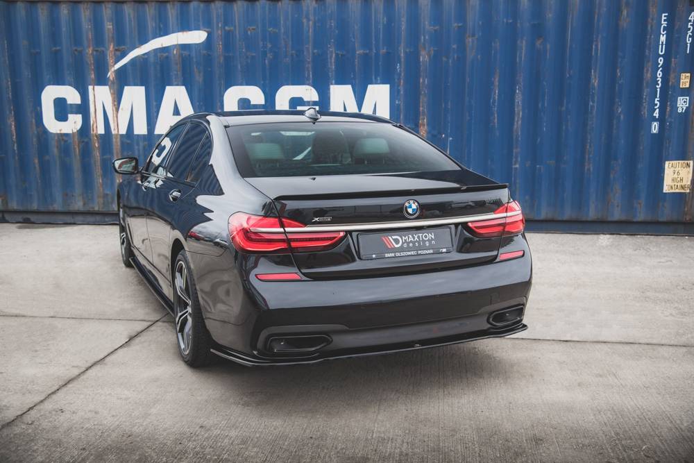 Diffuser V.1 BMW 7-Serie G11 M Pakket Maxton Glans Zwart