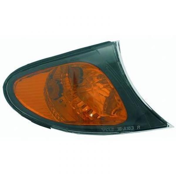 Knipperlicht links BMW E46 01-05 ORANJE met ZWARTE RAND