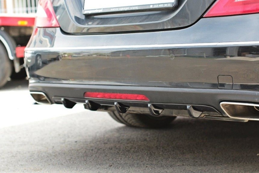 Diffuser Mercedes CLS W218 Maxton Design glans zwart