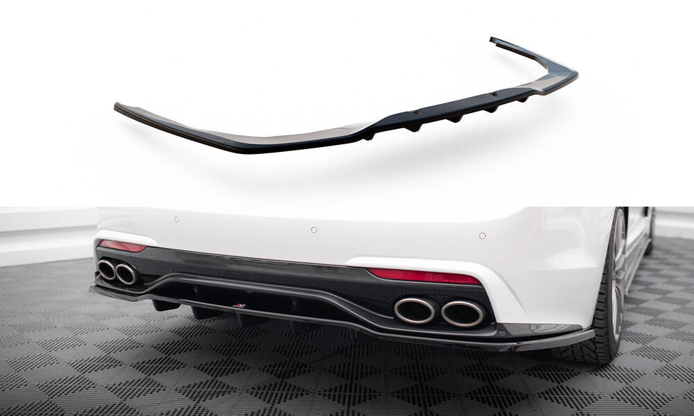 Diffuser KIA Stinger GT Maxton Glans Zwart
