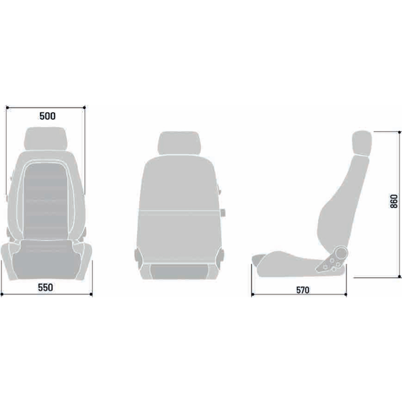 Sparco Sportstoel GT - Zwart Skai + Zwart Microvezel - Verstelbaar