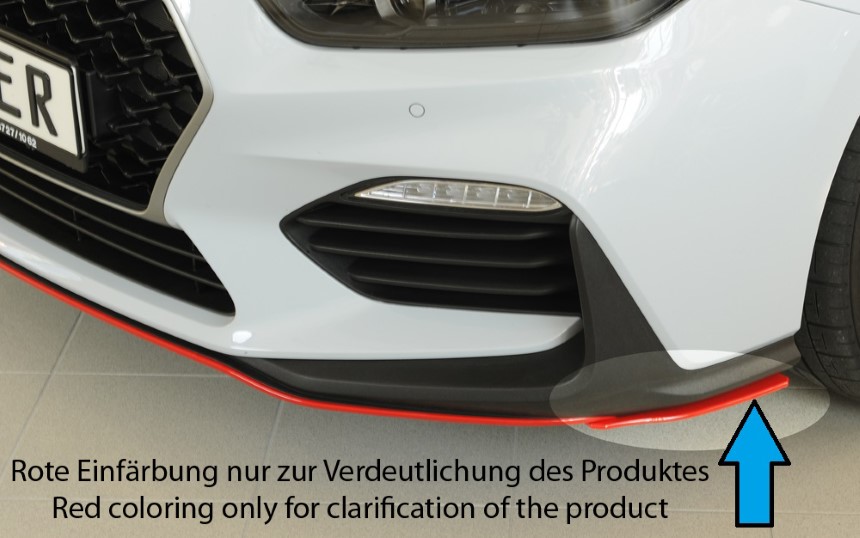 Voorskirts Hyundai i30 N (Performance) Rieger