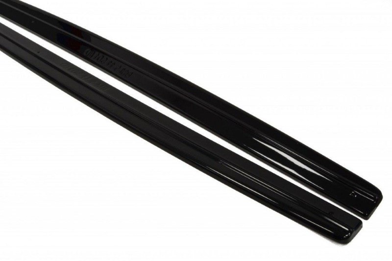 Zijskirts Diffusers BMW 5 F10/ F11 M-POWER/ M-PACK Glanzend Zwart