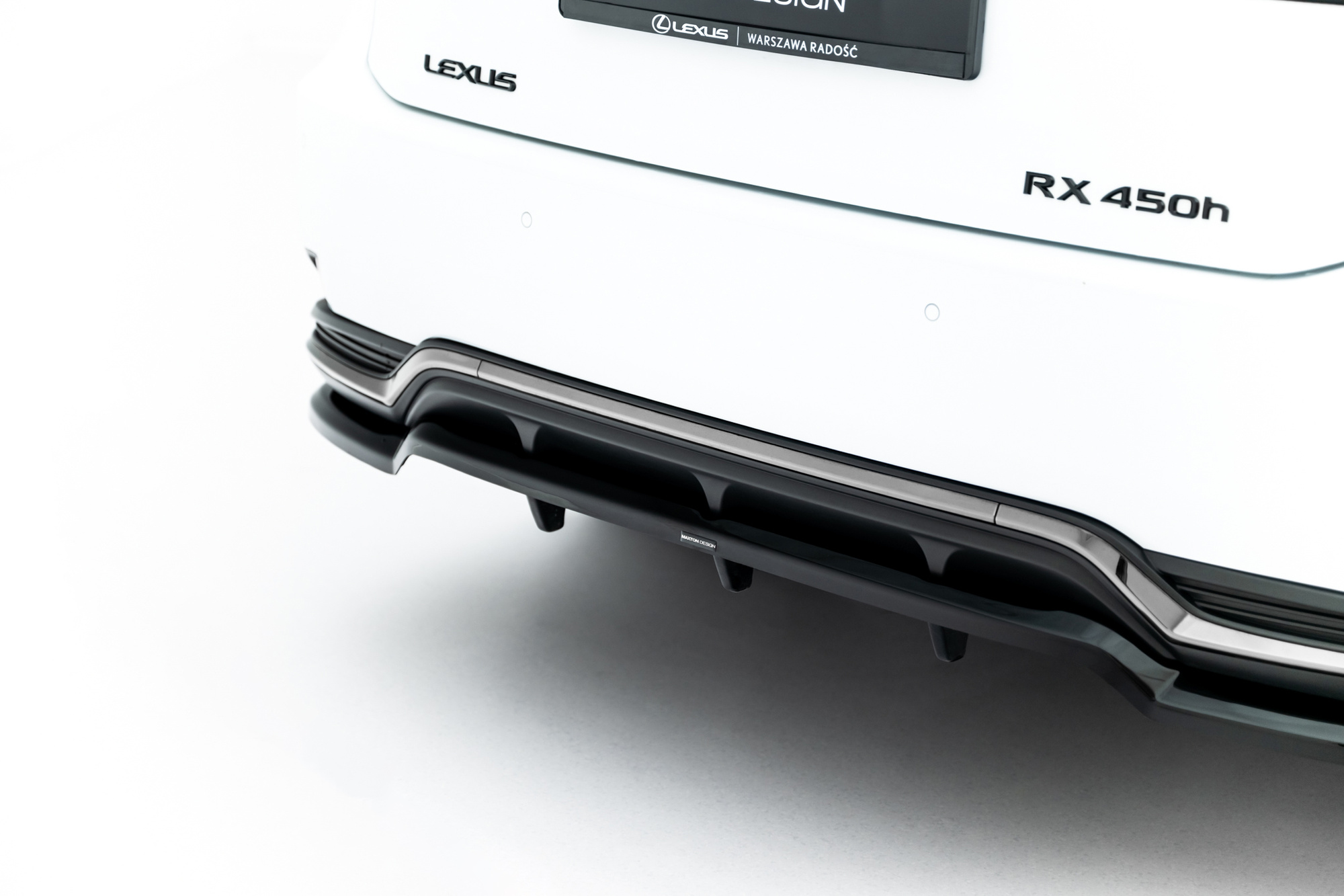 Achterbumper bescherming Lexus RX 2009-