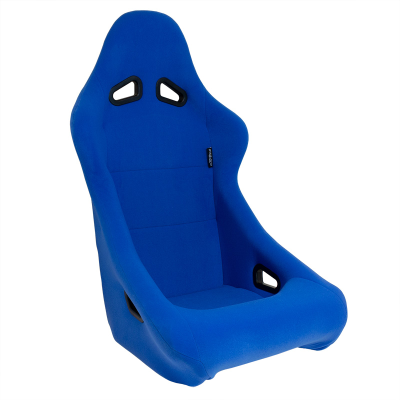 Sportstoel 'Zandvoort' - Blauw - Vaste rugleuning - incl. sledes