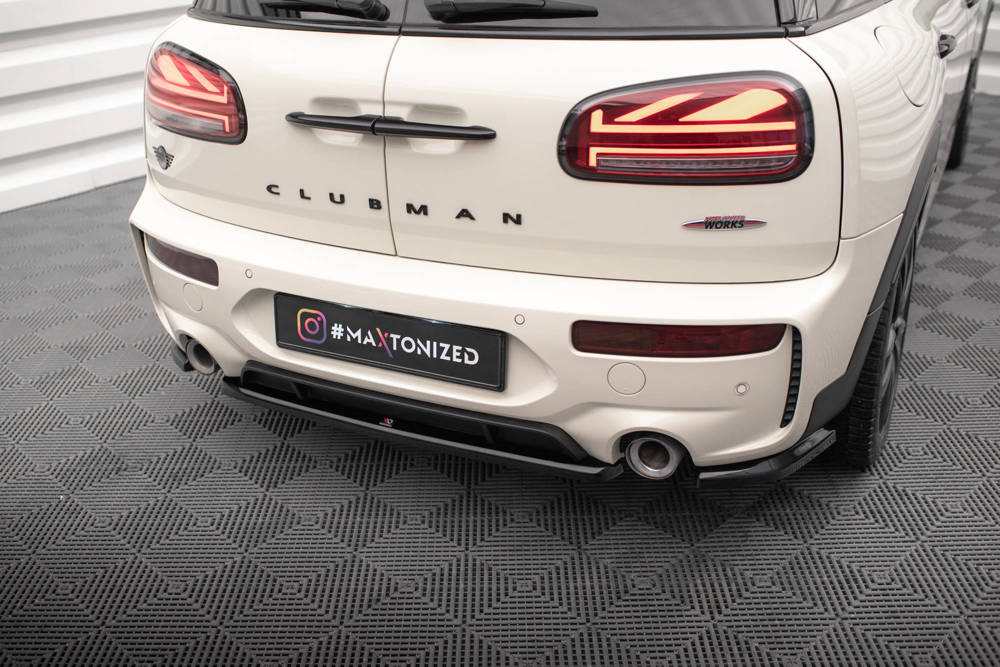 Diffuser Mini Cooper Clubman John Cooper Works F54 Facelift 2019 - Maxton Glans Zwart