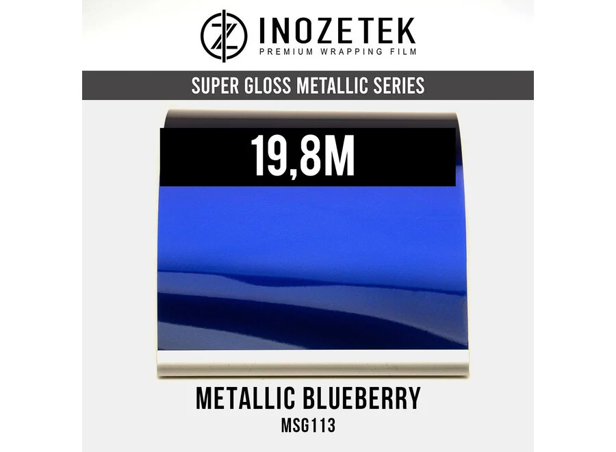 Inozetek Super Gloss Metallic Blueberry - MSG113 20m