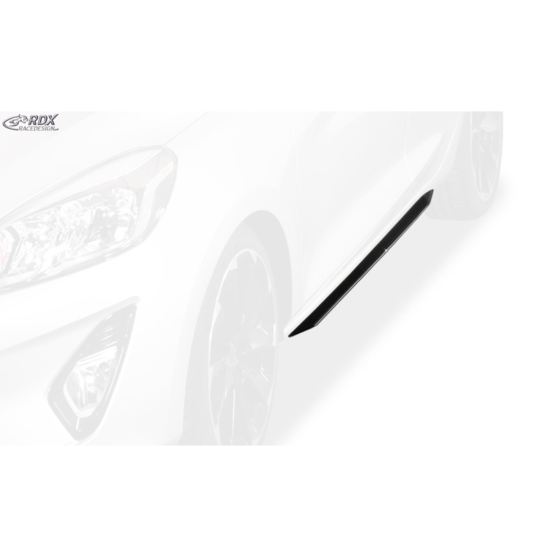Sideskirts 'Slim'  Ford Fiësta VIII (JHH) 2017- (ABS zwart glanzend)