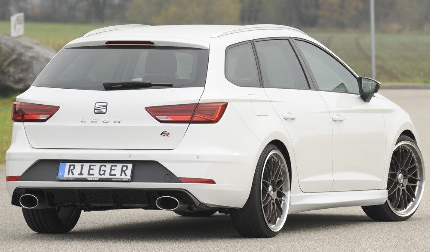 Uitlaatsysteem Seat Leon FR (5F) 2.0L TDI Rieger