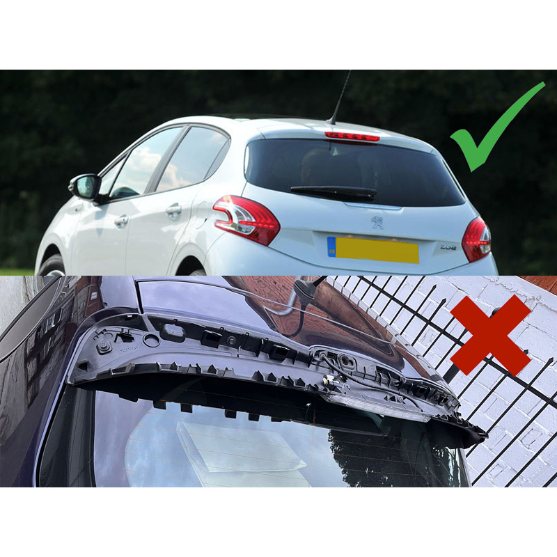 Dakspoiler  Peugeot 208 3/5-deurs 2012- (PU)