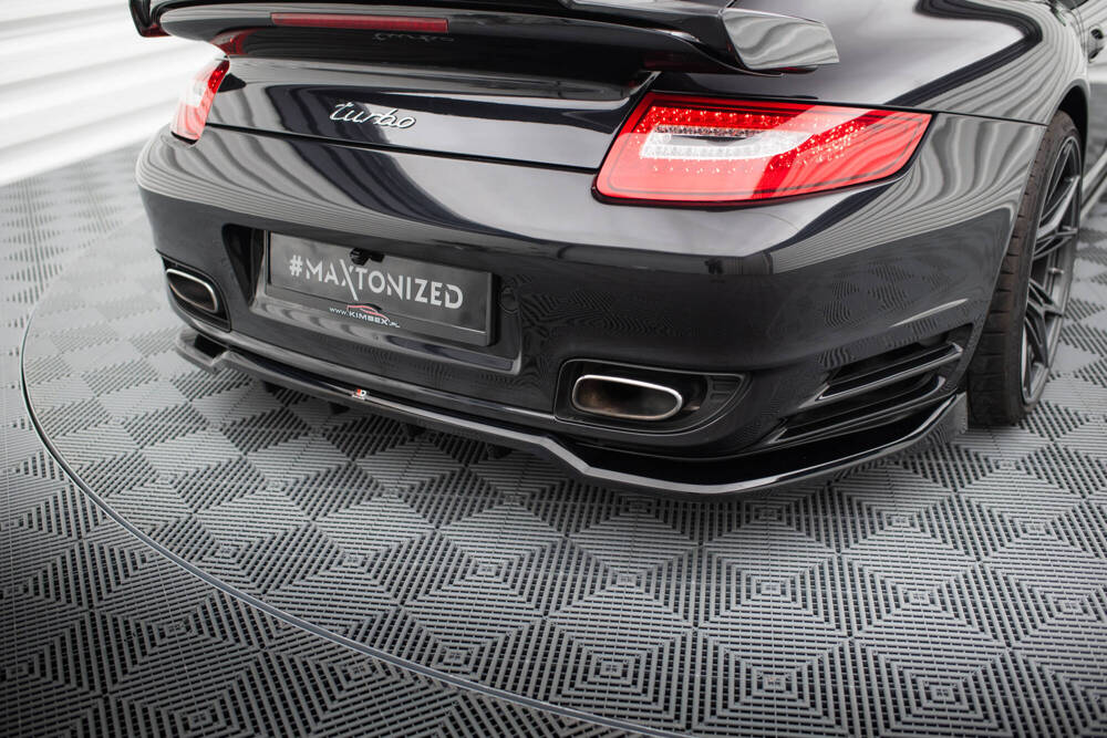 Diffuser Porsche 911 Turbo 997 Maxton Glans Zwart