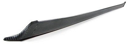 Achterklepspoiler flexibel universeel carbon 1.45m