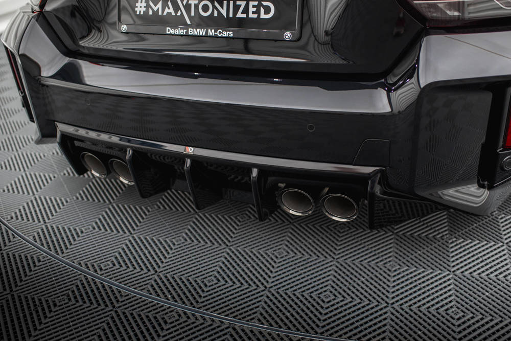 Diffuser V.1 BMW M2 G87 Maxton Glans Zwart