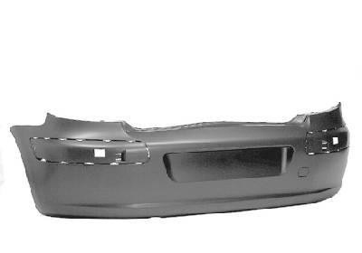 achterbumper, in primer, (niet CC, SW, Break) Peugeot 307, 2005-