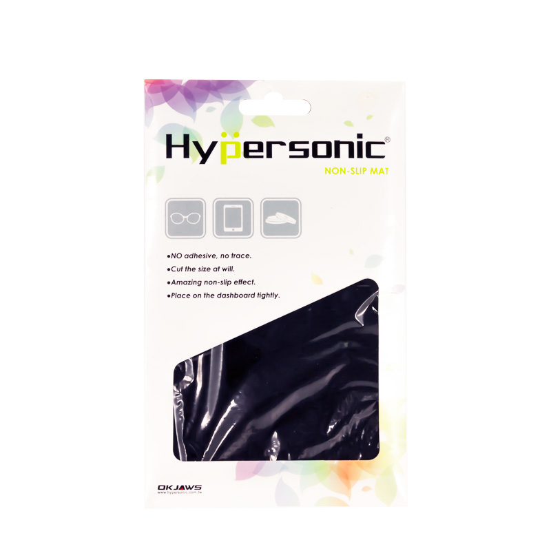 Universele Anti-slip mat 100x150mm - Carbon-Look