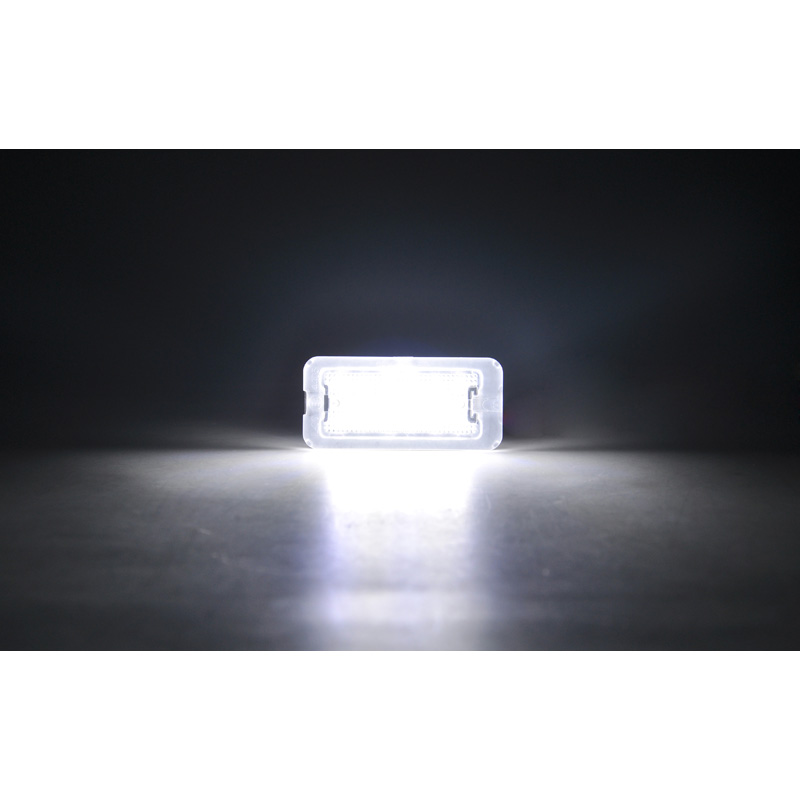 Set LED Nummerplaatverlichting  Fiat 500 2007-2015 & 2015-