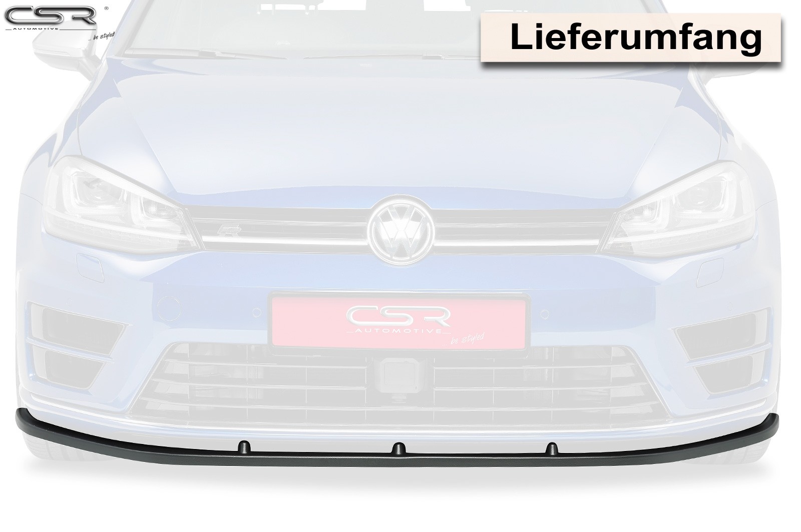 Onderspoiler VW Golf 7 R