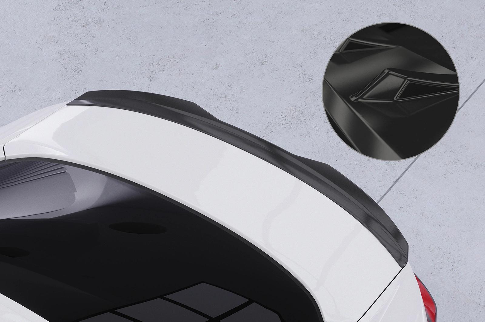 Achterspoiler Audi A5 (F5) Sportback Glans Zwart van CSR Automotive (2016-)