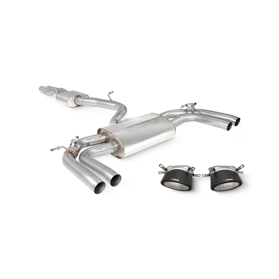 Audi RS3 8Y Sportback 21 - Current GPF Model Resonated gpf-back system with valves