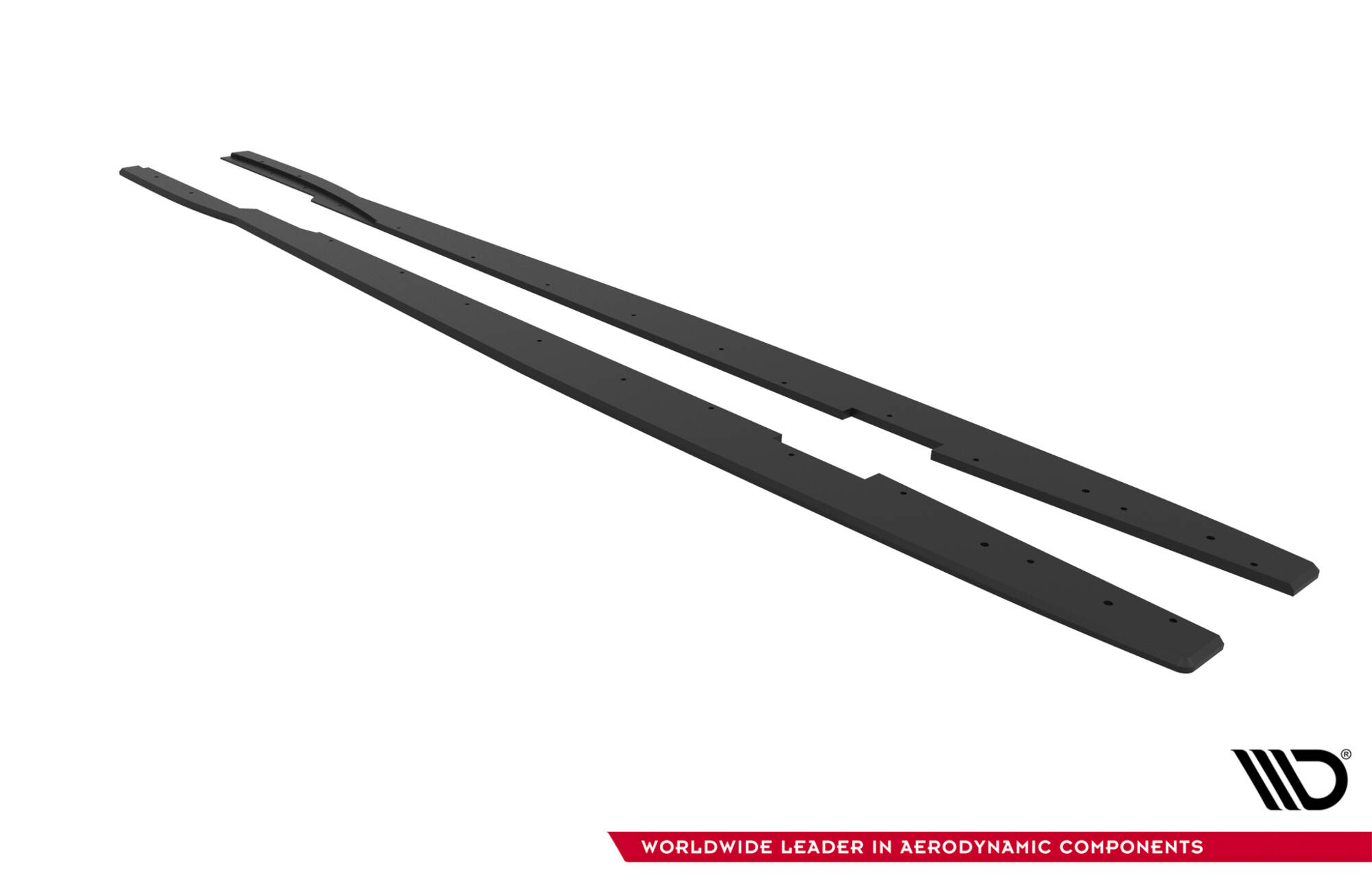 Street Pro Zijskirts Ford Focus ST MK3 Facelift Maxton Glanzend zwart