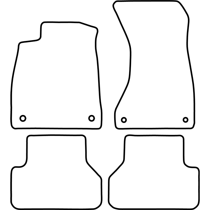 Automatten  Audi A5 (F5A) Sportback 16-