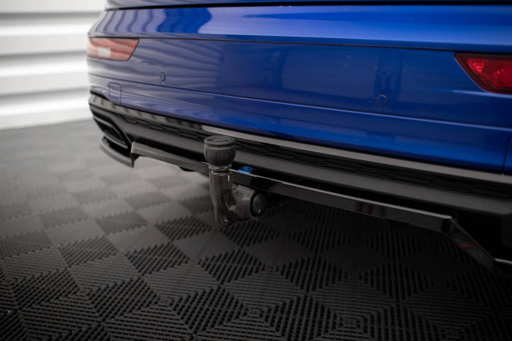 Diffuser Audi Q5 S-Line SUV Facelift 2020 - Maxton Glans Zwart