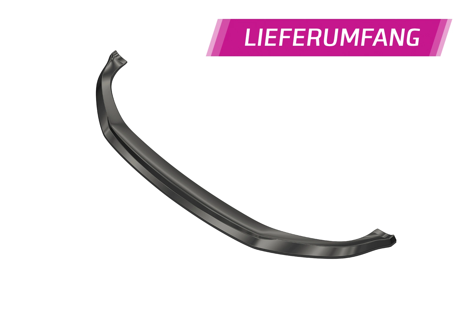 Voorspoiler VW T5 Bus glans zwart – 09/2009–07/2015