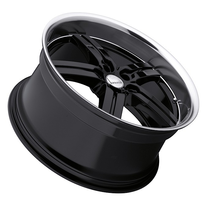 Velgen Lumarai Morro 20x10 5x120 ET31 Glanzend Zwart + Machined