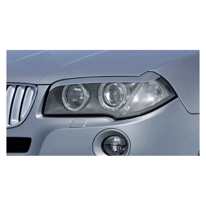 Koplampspoilers BMW X3 E83 2004-2010 (ABS)