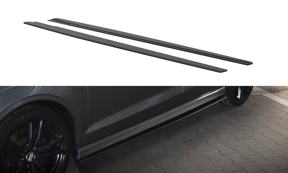 Zijskirt Diffusors Audi A3 S-line / S3 8V Sedan Maxton